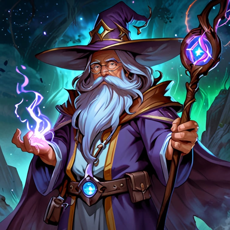 Wizard Character