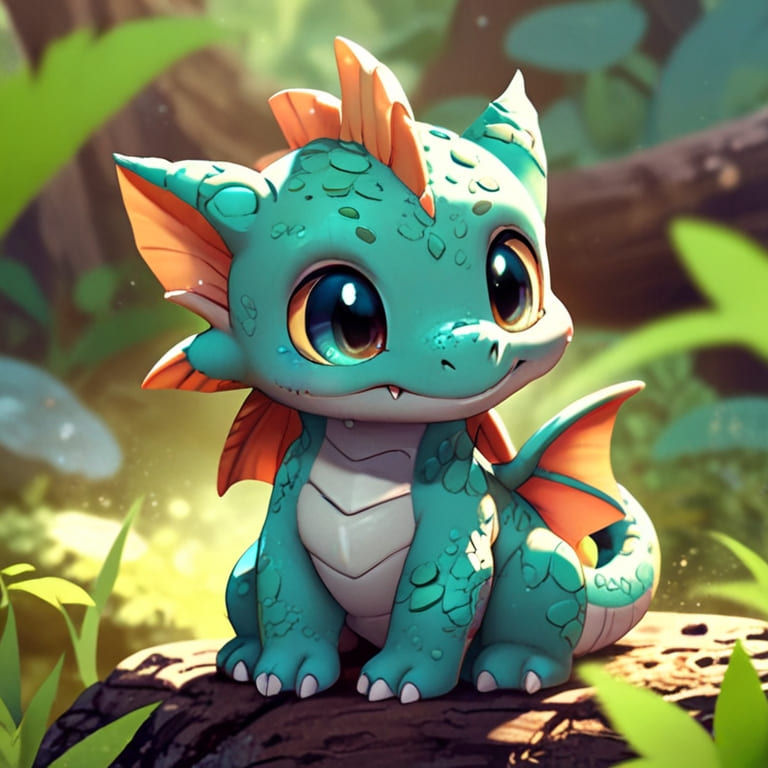 Baby Dragon Character